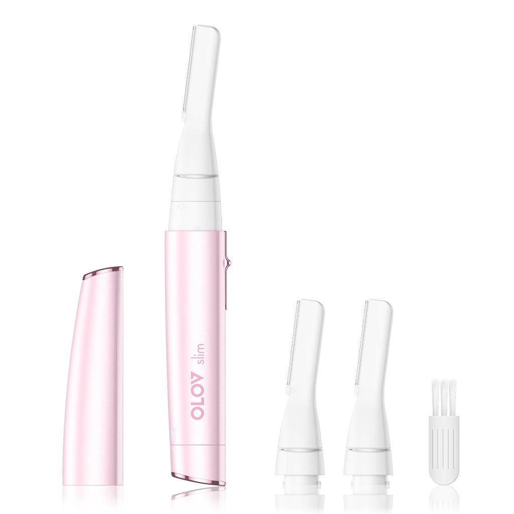 Pink Electric Facial Hair Remover with 2 Replaceable Blade U83236
