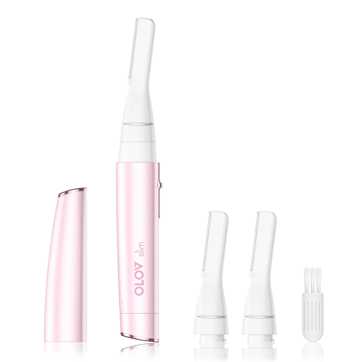 Pink Electric Facial Hair Remover with 2 Replaceable Blade U83236