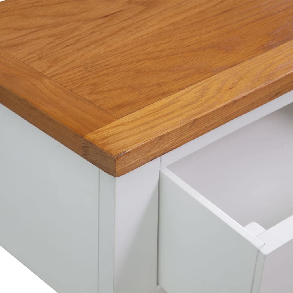 Solid Oak Wood Console Table W260877