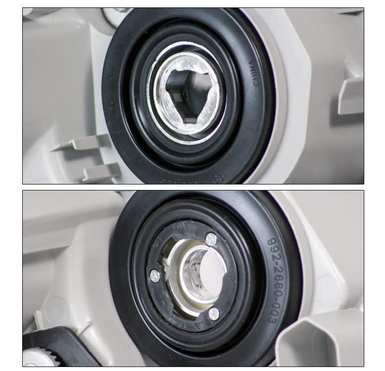 Chrome Projector Headlights J5212