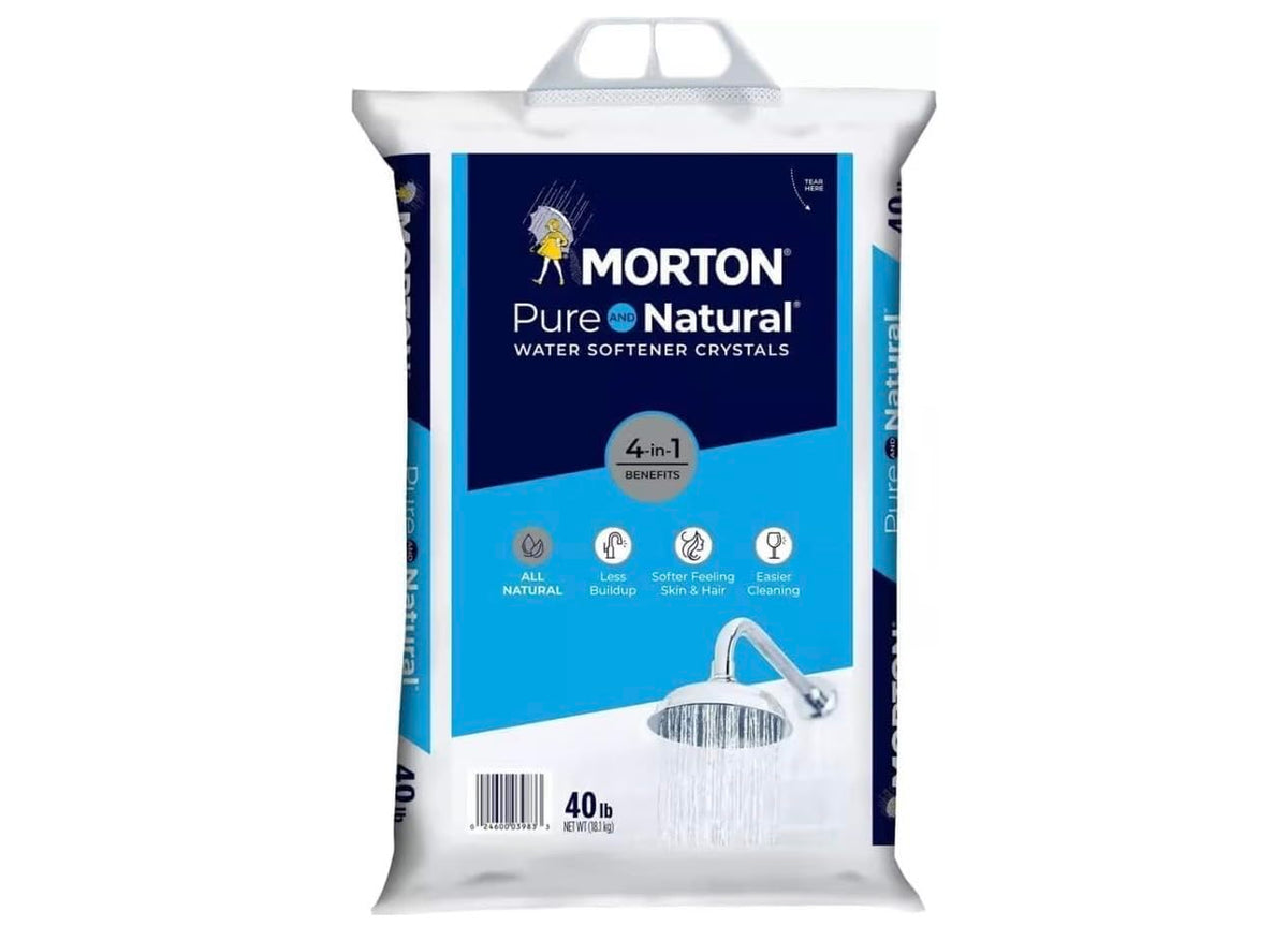 Pure and Natural Water Softener Crystals 4 Pack, 40 lb C258