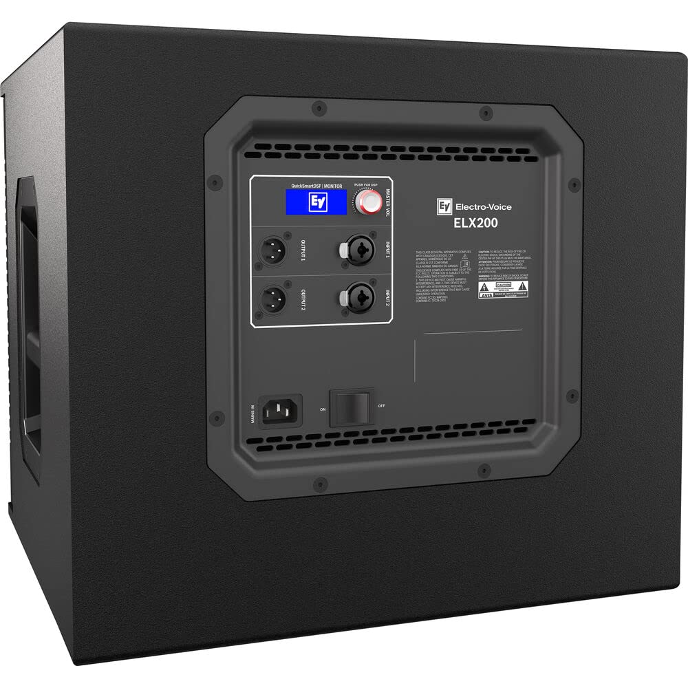 18" 1200W Powered Subwoofer with Padded Cover V79450