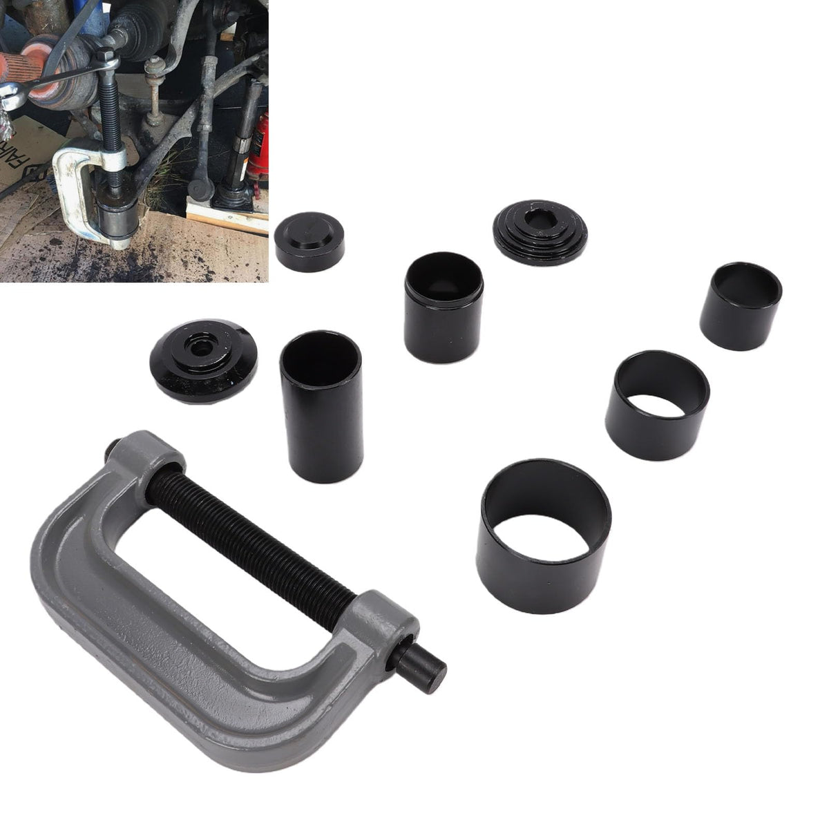 Ball Joint U Joint Removal Tool Kit with 4WD Adapter C6555