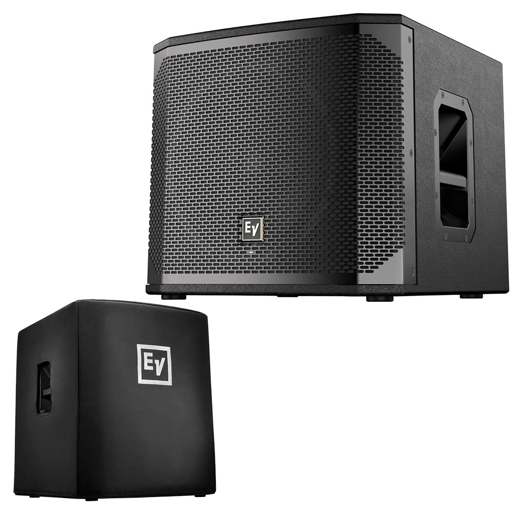 18" 1200W Powered Subwoofer with Padded Cover V79450