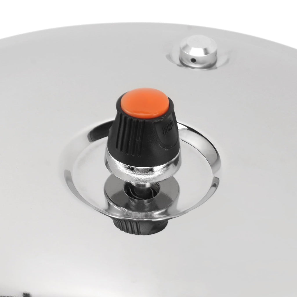 80KPA Stainless Steel Pressure Cooker with Safety Valve (3L) O900