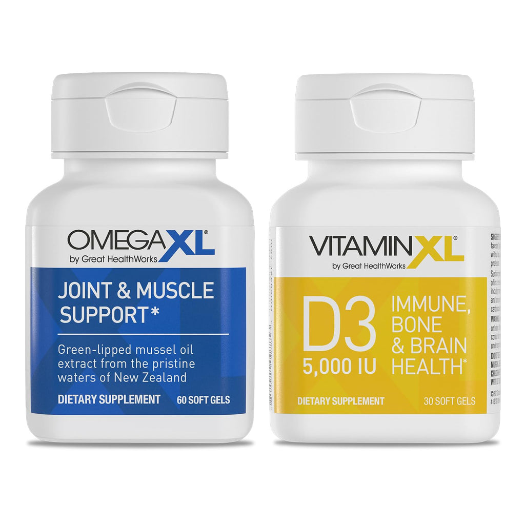 60 Soft Gels & Vitamin D3 5000 IU 30 Count Q7730