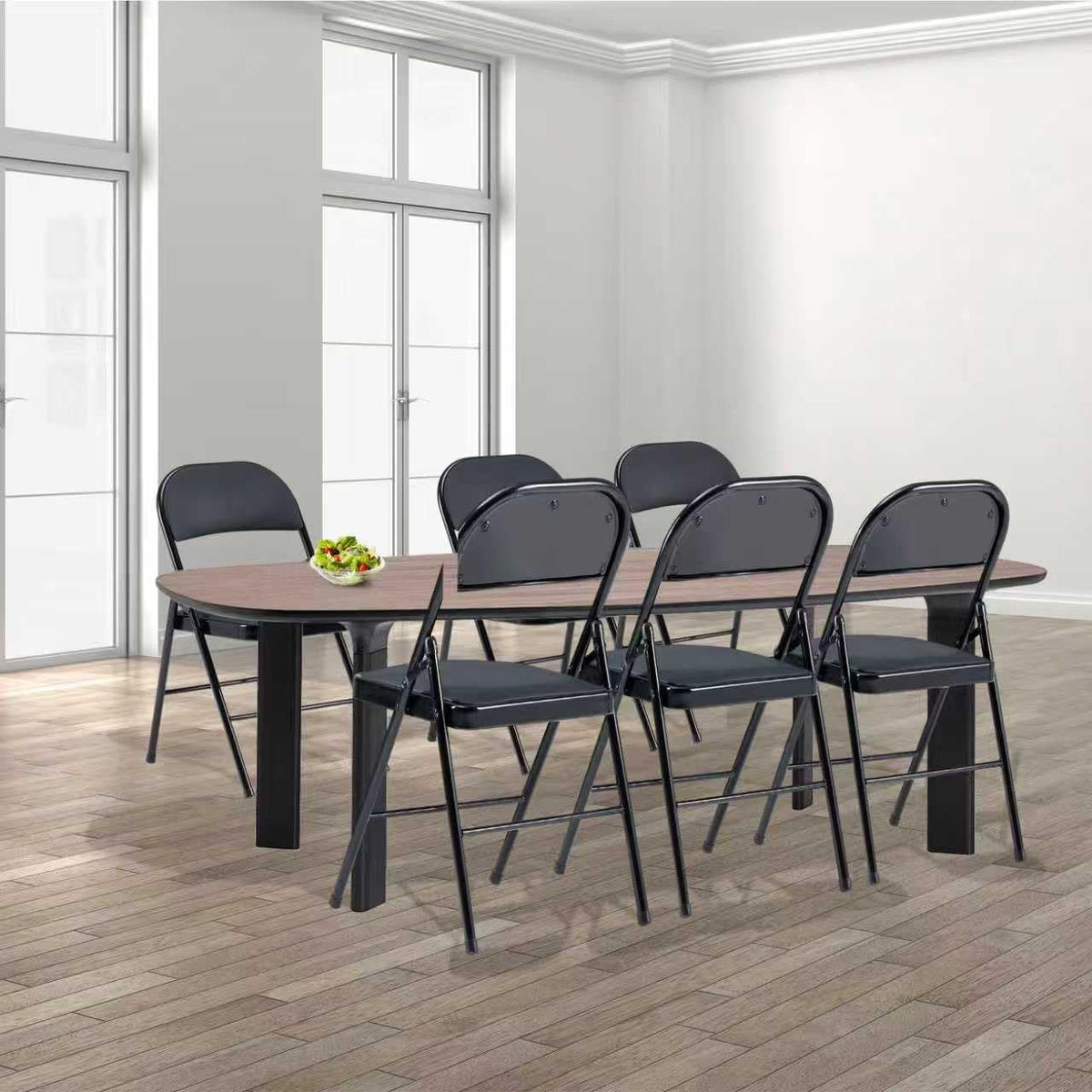 10 Pack Folding Chairs with Cushion W978