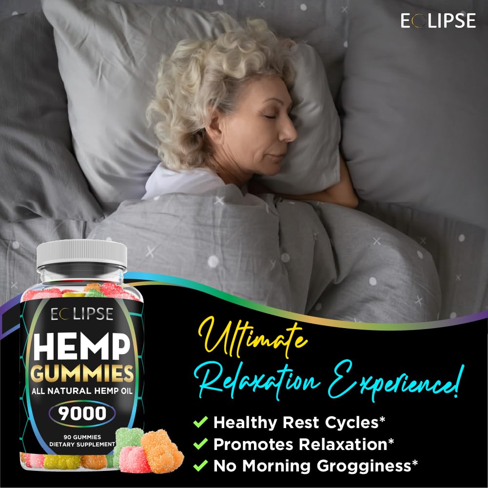 Hemp Gummies 9,000 MG 90 Count Z9822