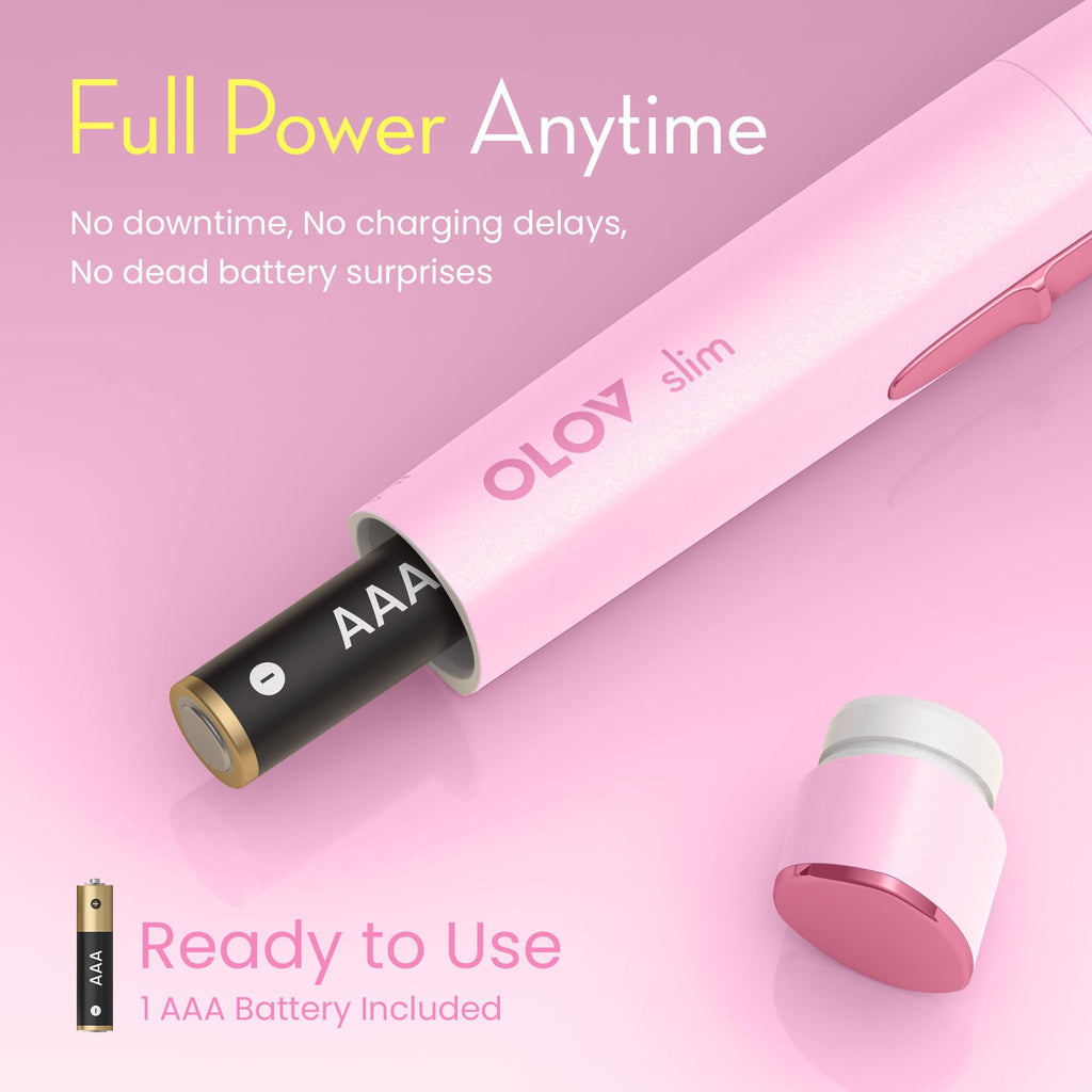 Pink Electric Facial Hair Remover with 2 Replaceable Blade U83236