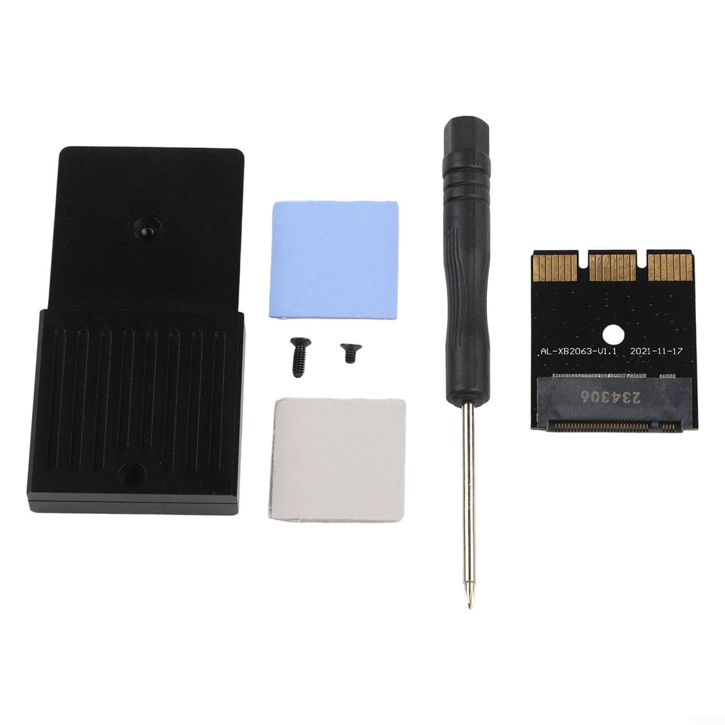 External Hard Drive Enclosure PCIE4.0 NVME 2230 SSD Aluminum Alloy Black V78934