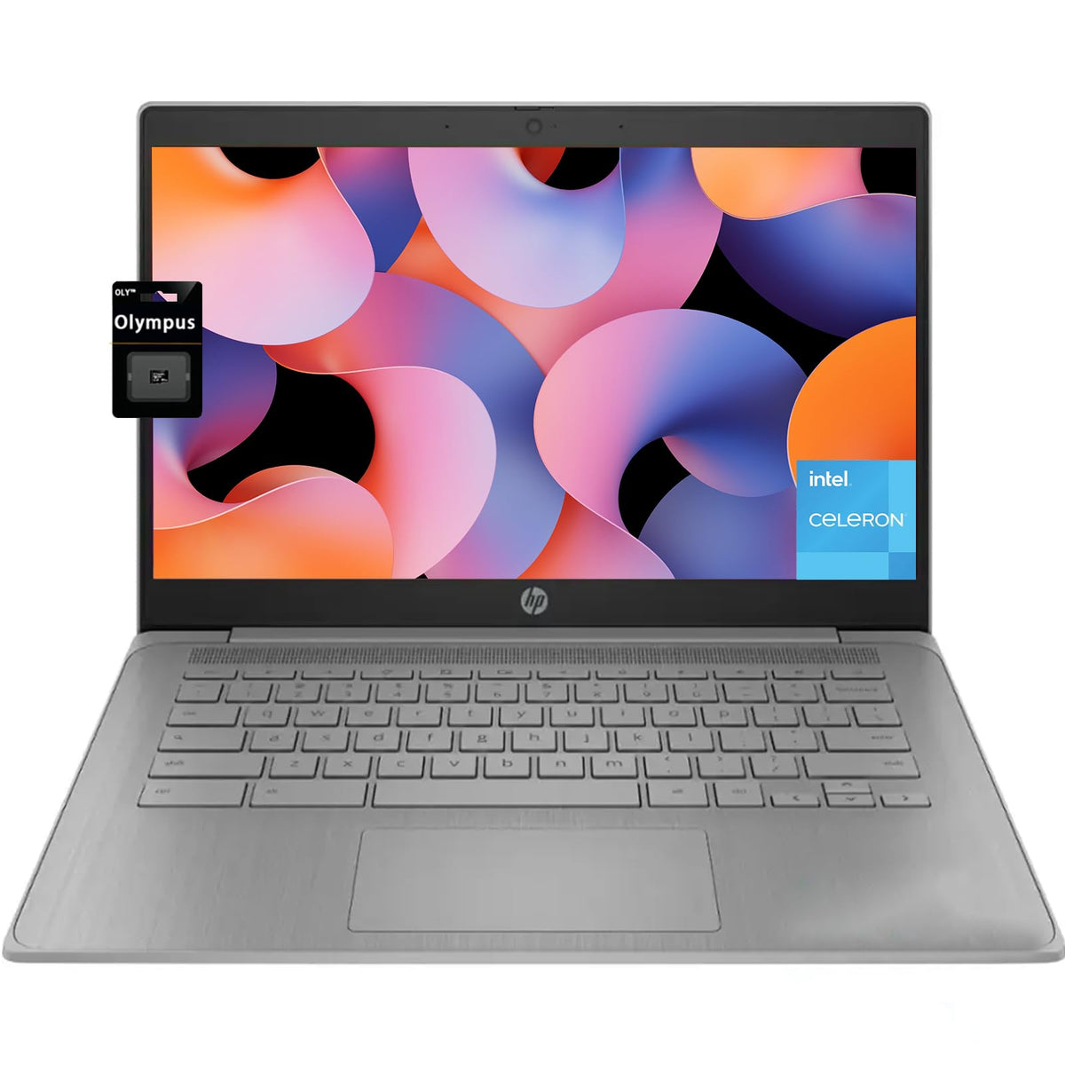 14 Laptop, Intel Celeron N4500, 4GB RAM, 192GB Storage, 14'' HD Display, Chrome OS, Grey K5650