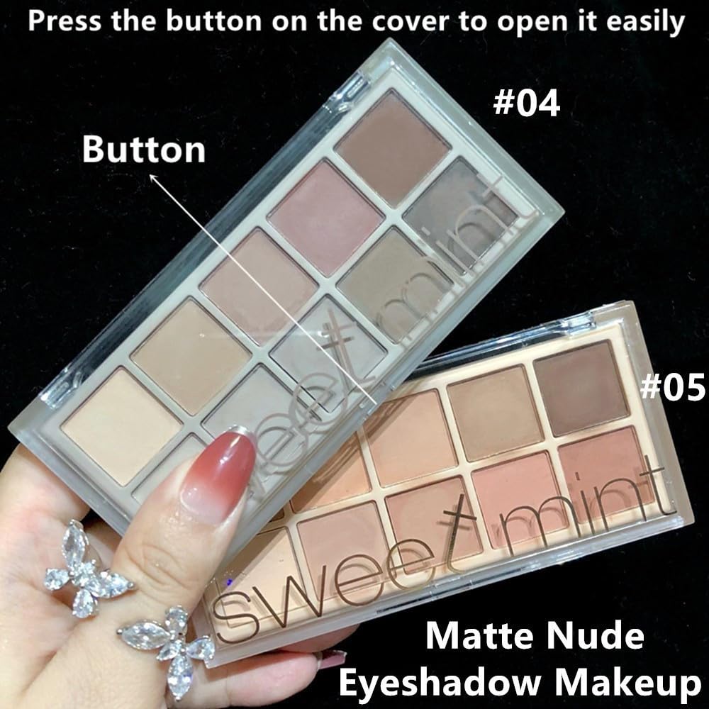 10 Colors Matte Eyeshadow Palette A9199
