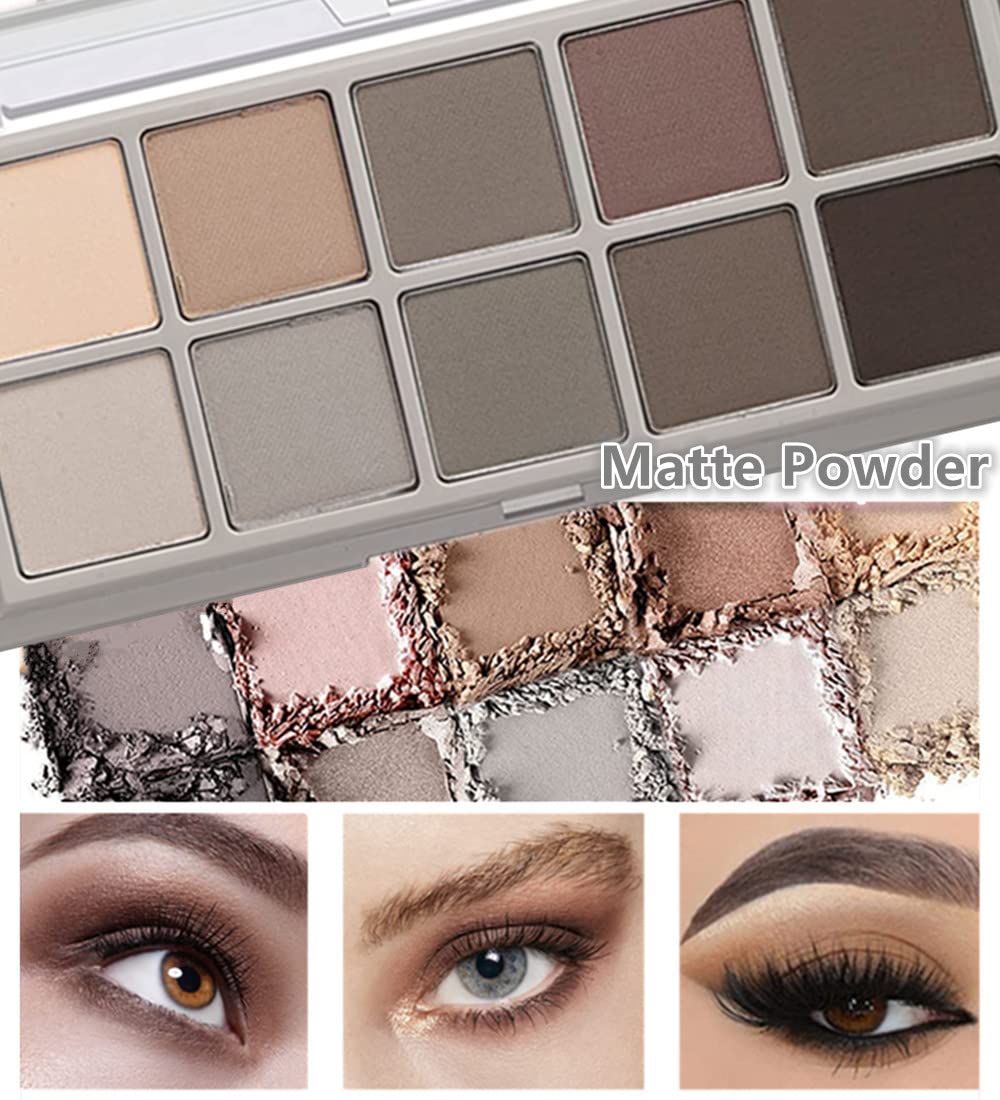 10 Colors Matte Eyeshadow Palette A9199