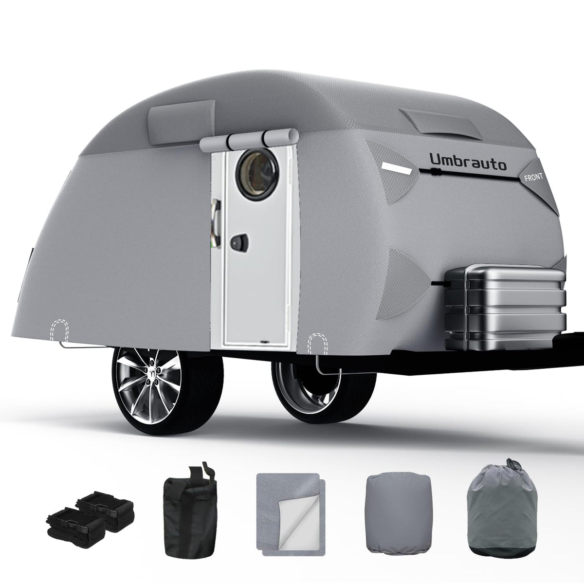 8'-10' 7 Layers Waterproof Travel Trailer Cover I133396