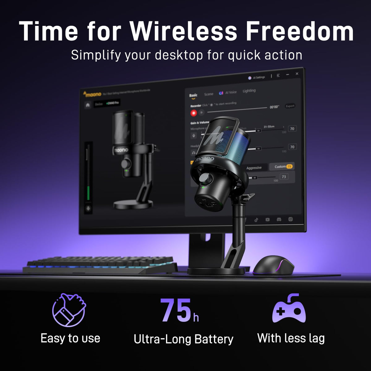 Wireless USB Gaming Microphone S52820