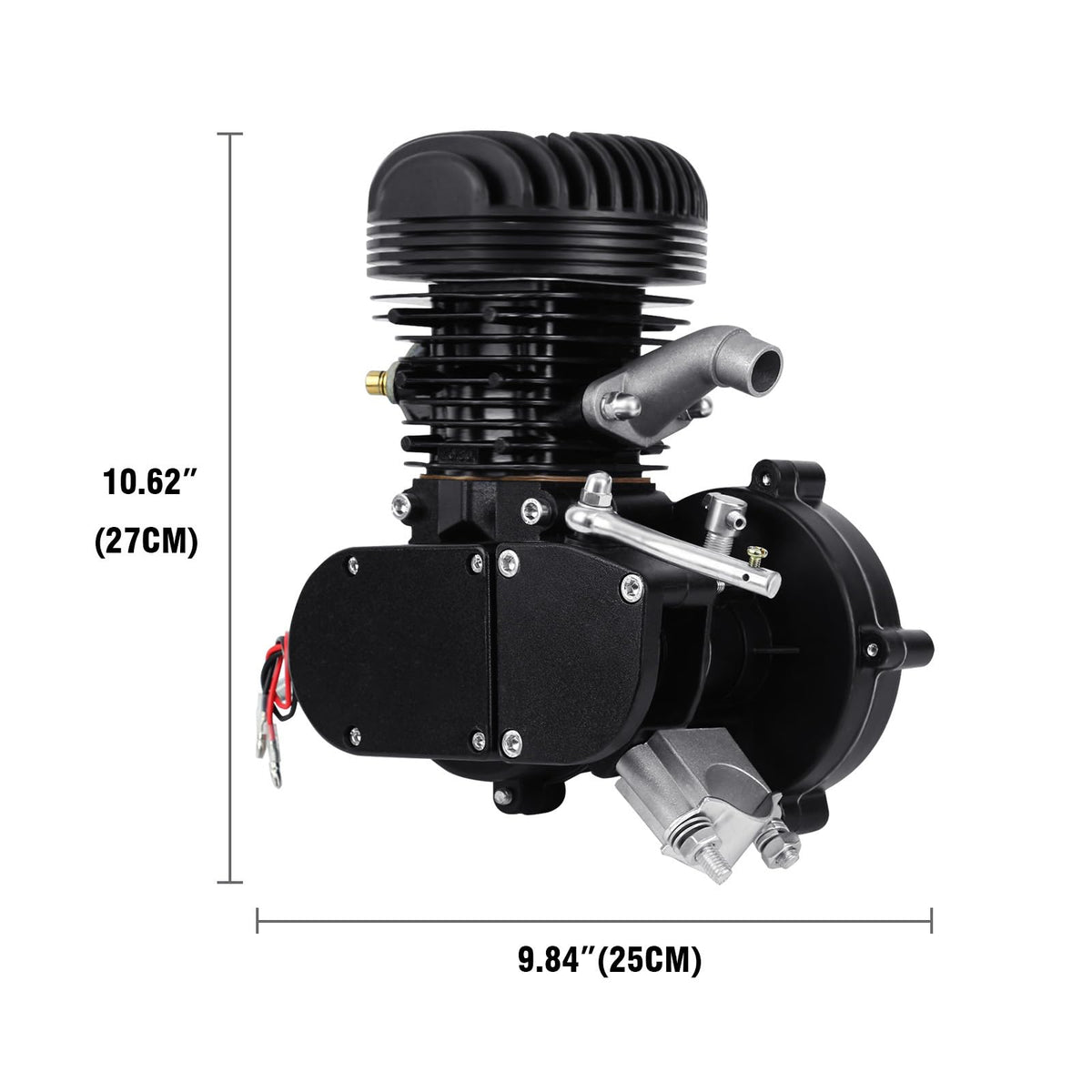 2 Stroke 100cc Bicycle Gasoline Engine Kit Black M617