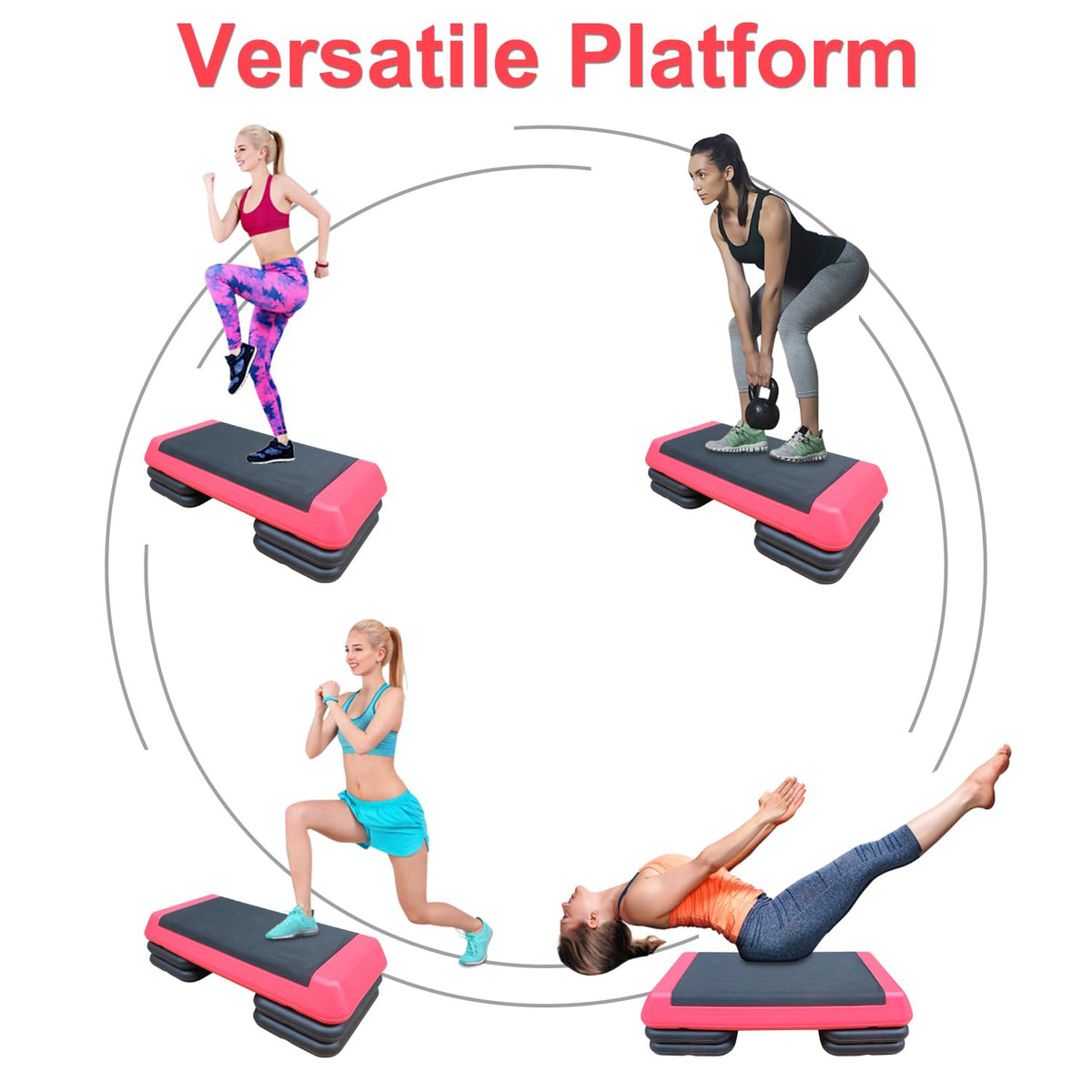 Adjustable Aerobic Step Platform K709569
