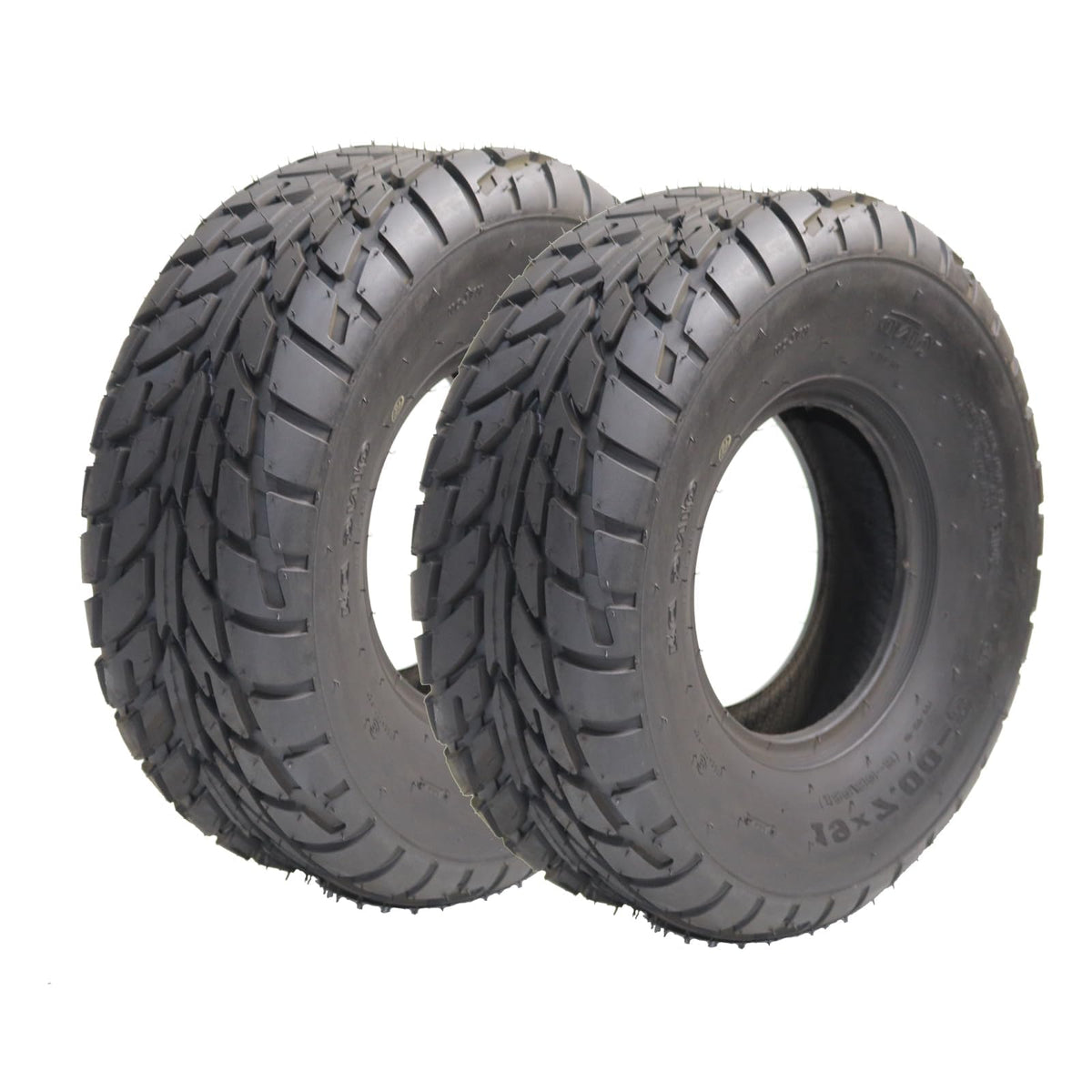 19x7-8 Set of 2 All Terrain Tubeless ATV Tires Y134766