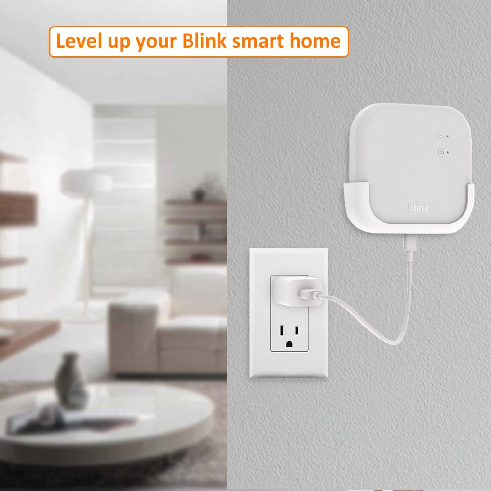 White Wall Mount Bracket with USB-C Cable Y77809