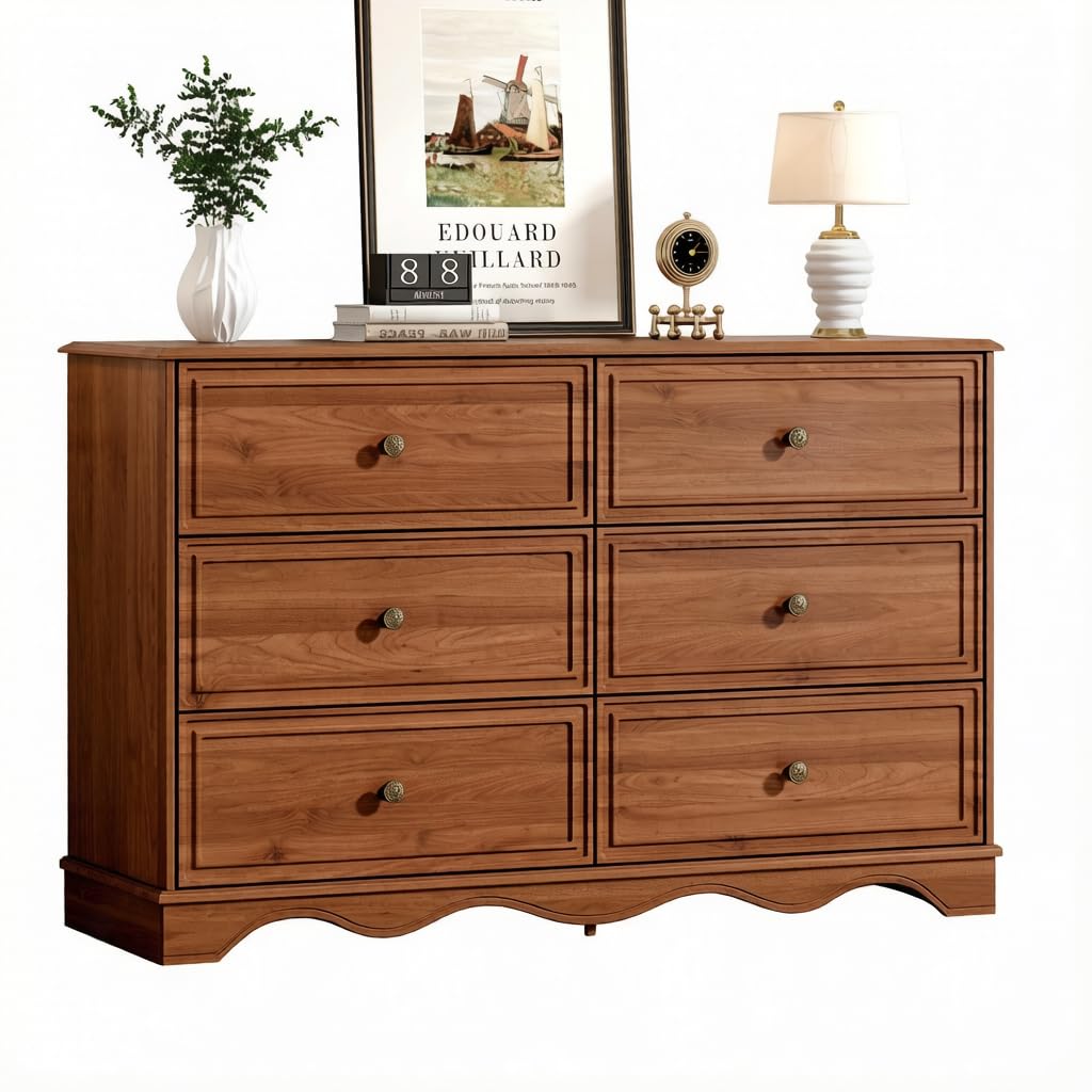 Chestnut 6 Drawer Chest of Drawers N906200