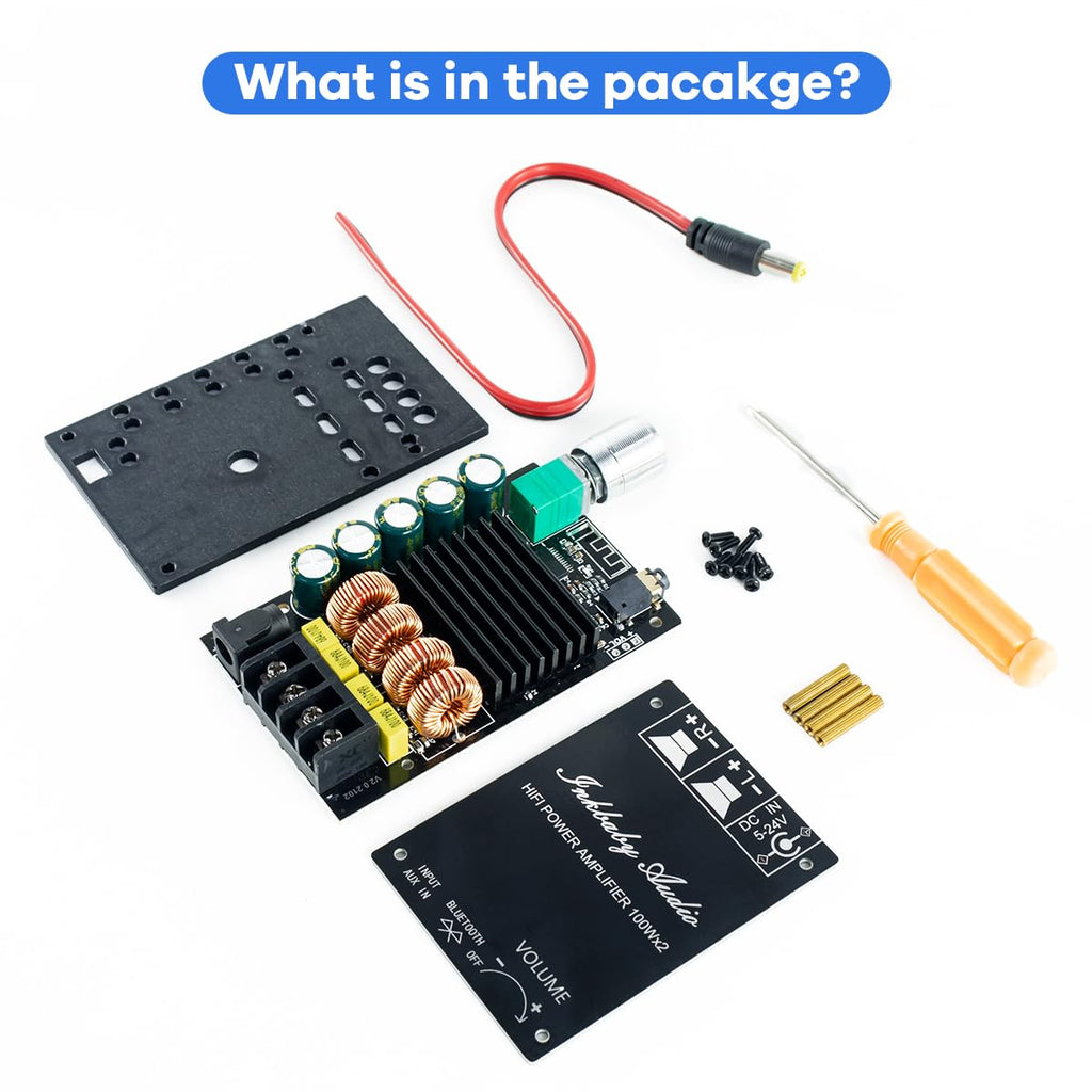 200W Bluetooth 5.0 Stereo Dual Channel Mini Amp Board X5175