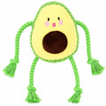 Avocado Rope Plush Dog Toy H17957