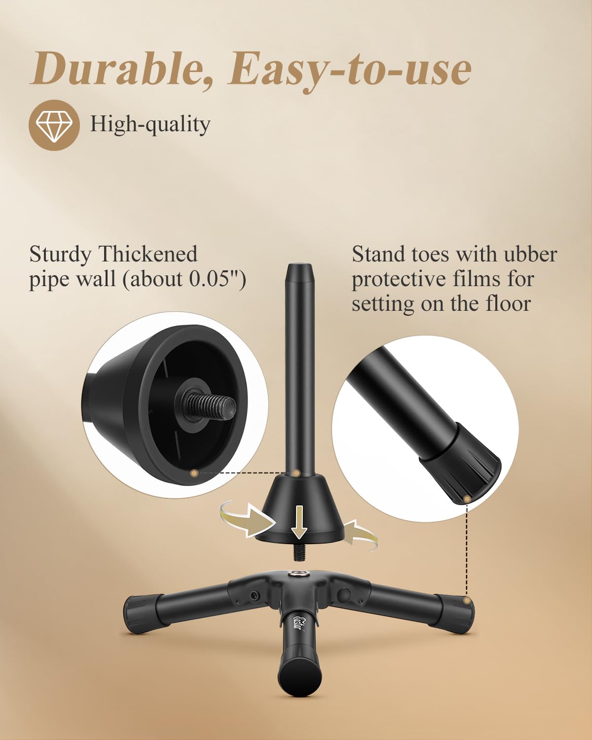 Flute Clarinet Stand Woodwind Holder S193