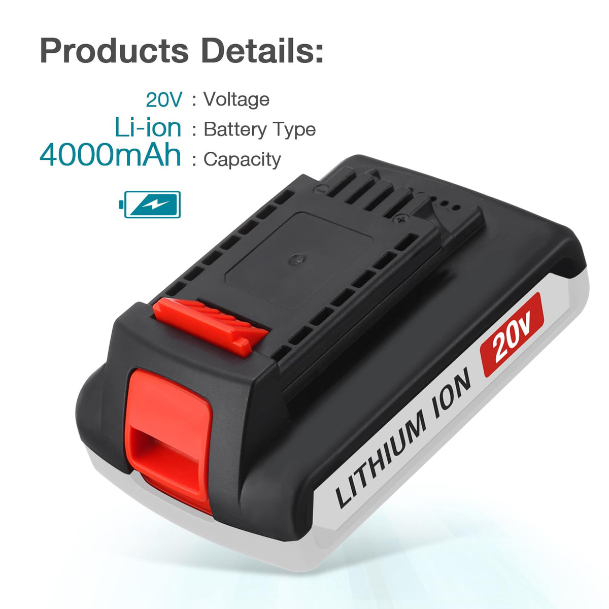 20v Max Replacement Battery for Cordless Power Tools J3605