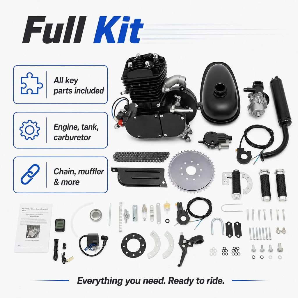 80cc 2 Stroke Bicycle Engine Kit N788