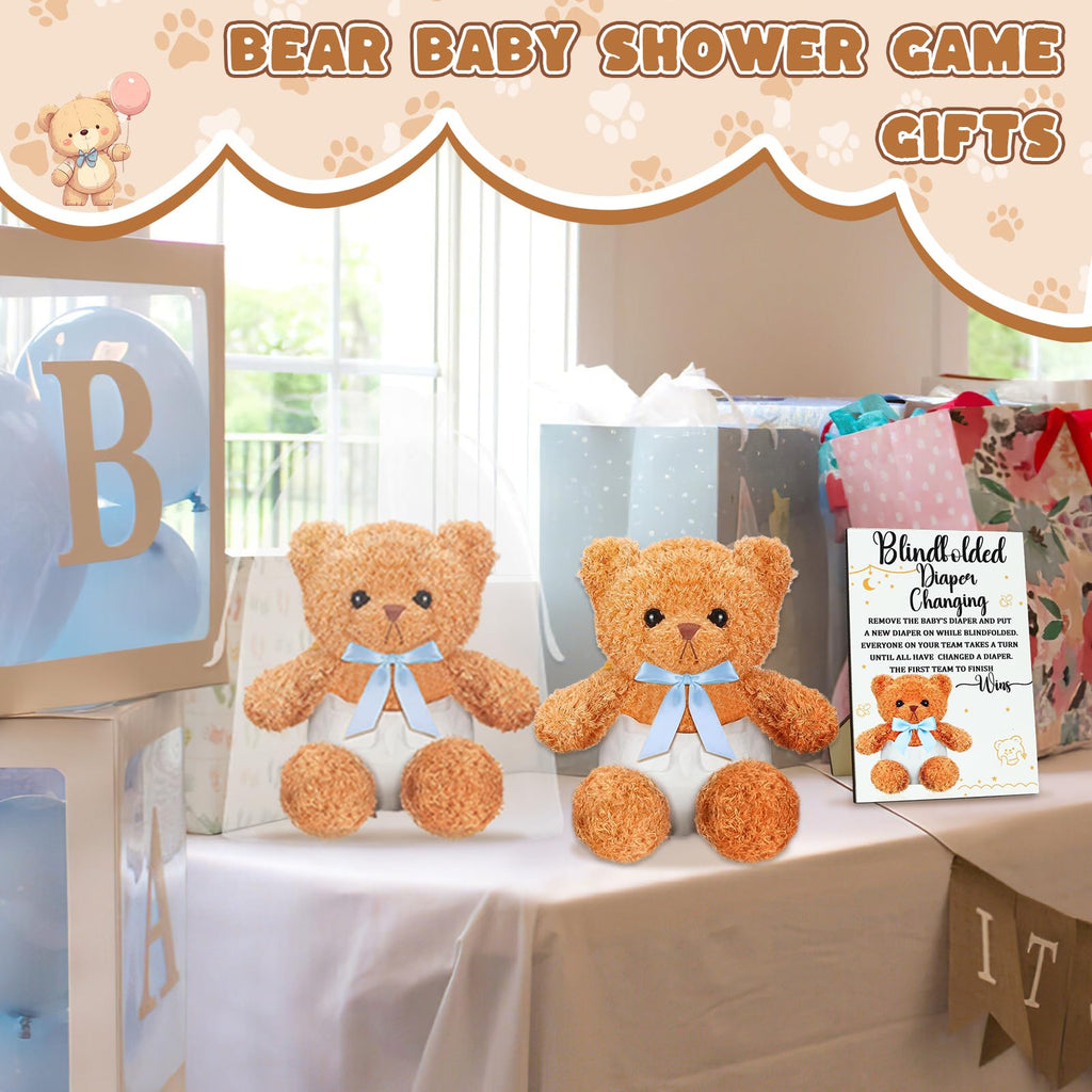 25 Pack Baby Shower Games Blindfold Diaper Changing Kit M1678