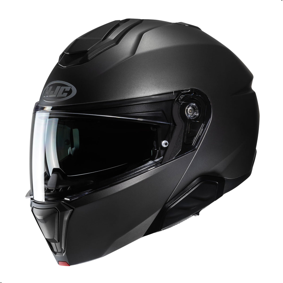 Solid Modular Motorcycle Helmet with Pinlock Shield, DOT Approved, Semi Flat Titanium, X-Large R456