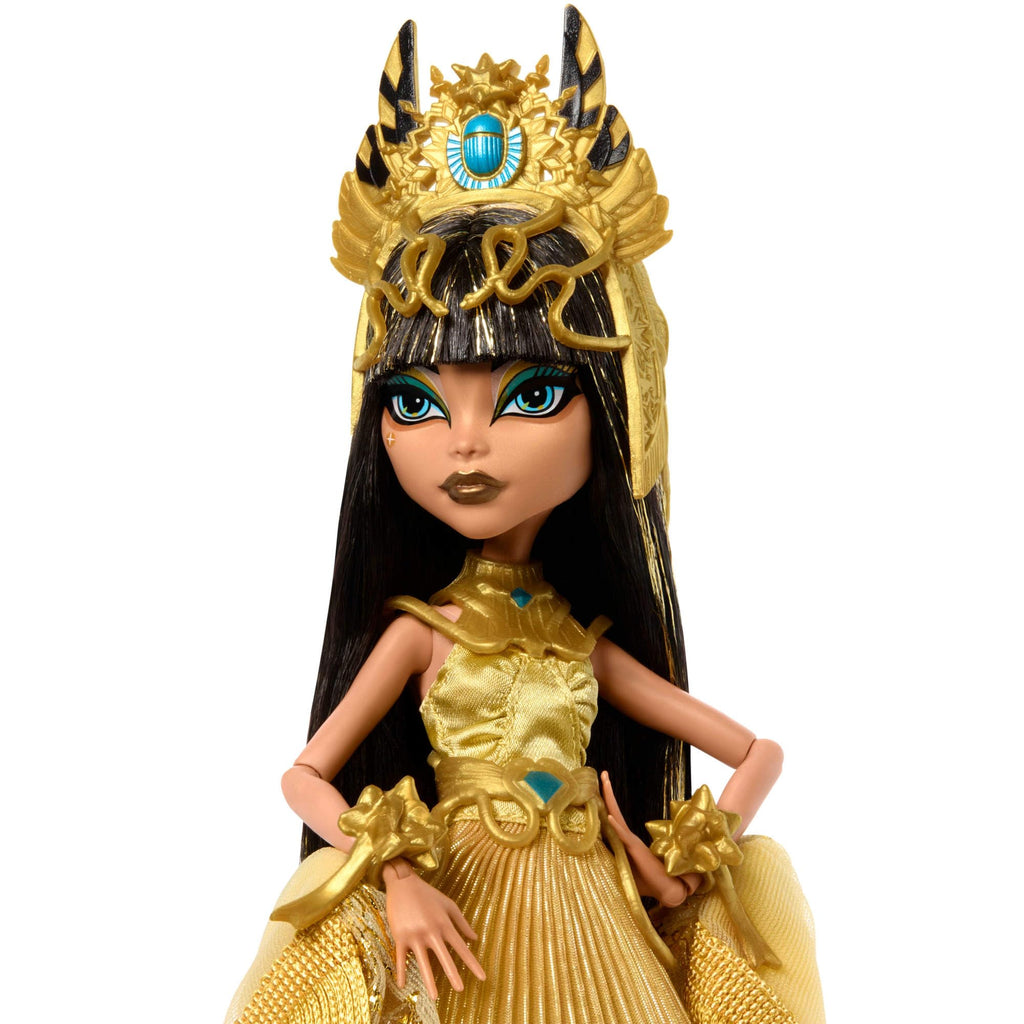 Collectible Doll in Golden Gown with Fringe Shawl S5990