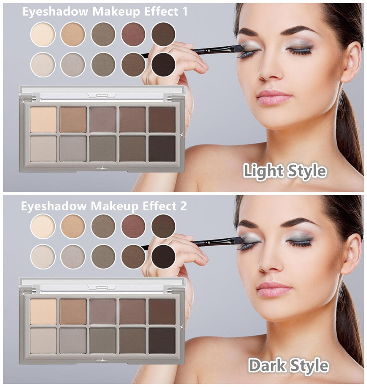 10 Colors Matte Eyeshadow Palette A9199