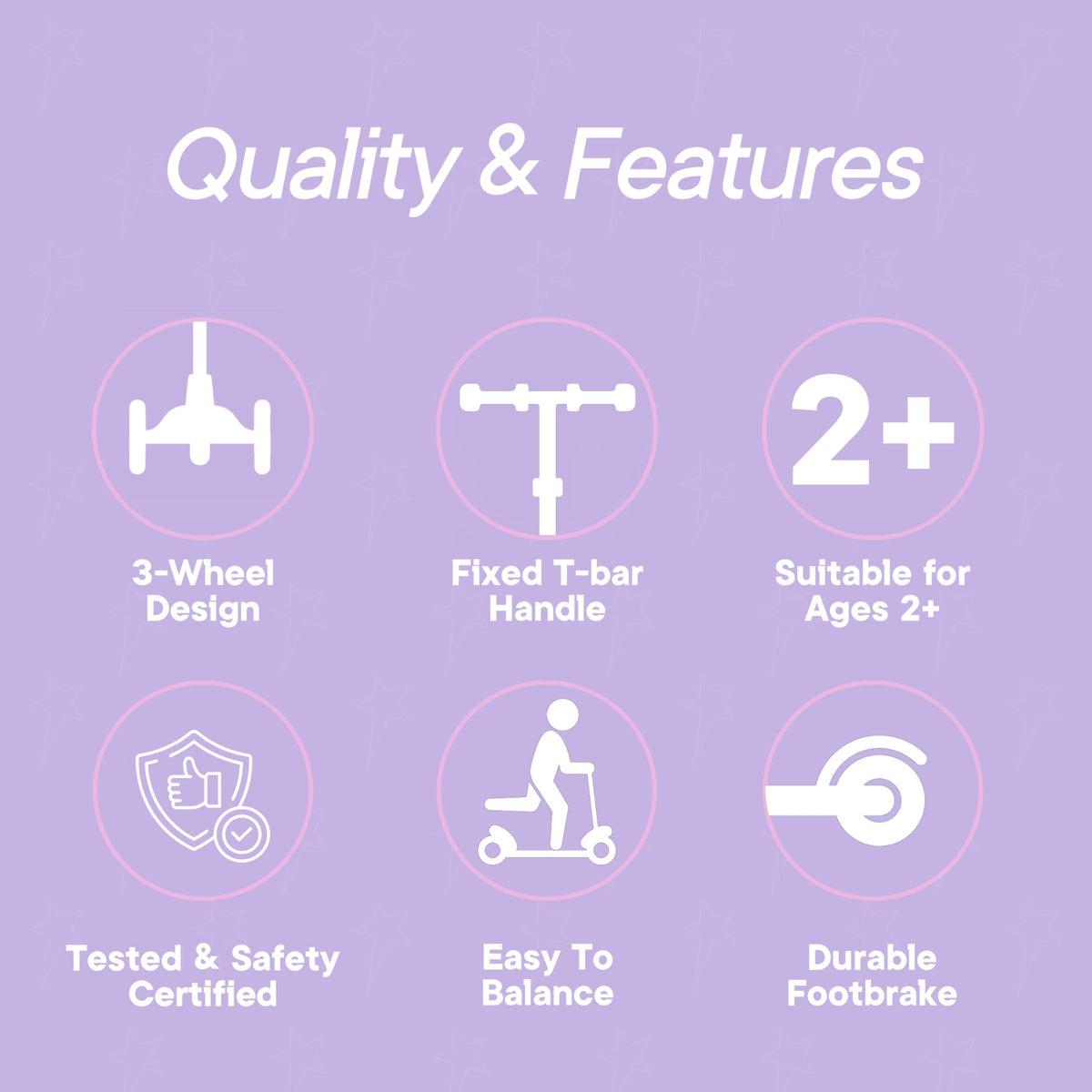 3 Wheel Light Up LED Scooter for Kids R797