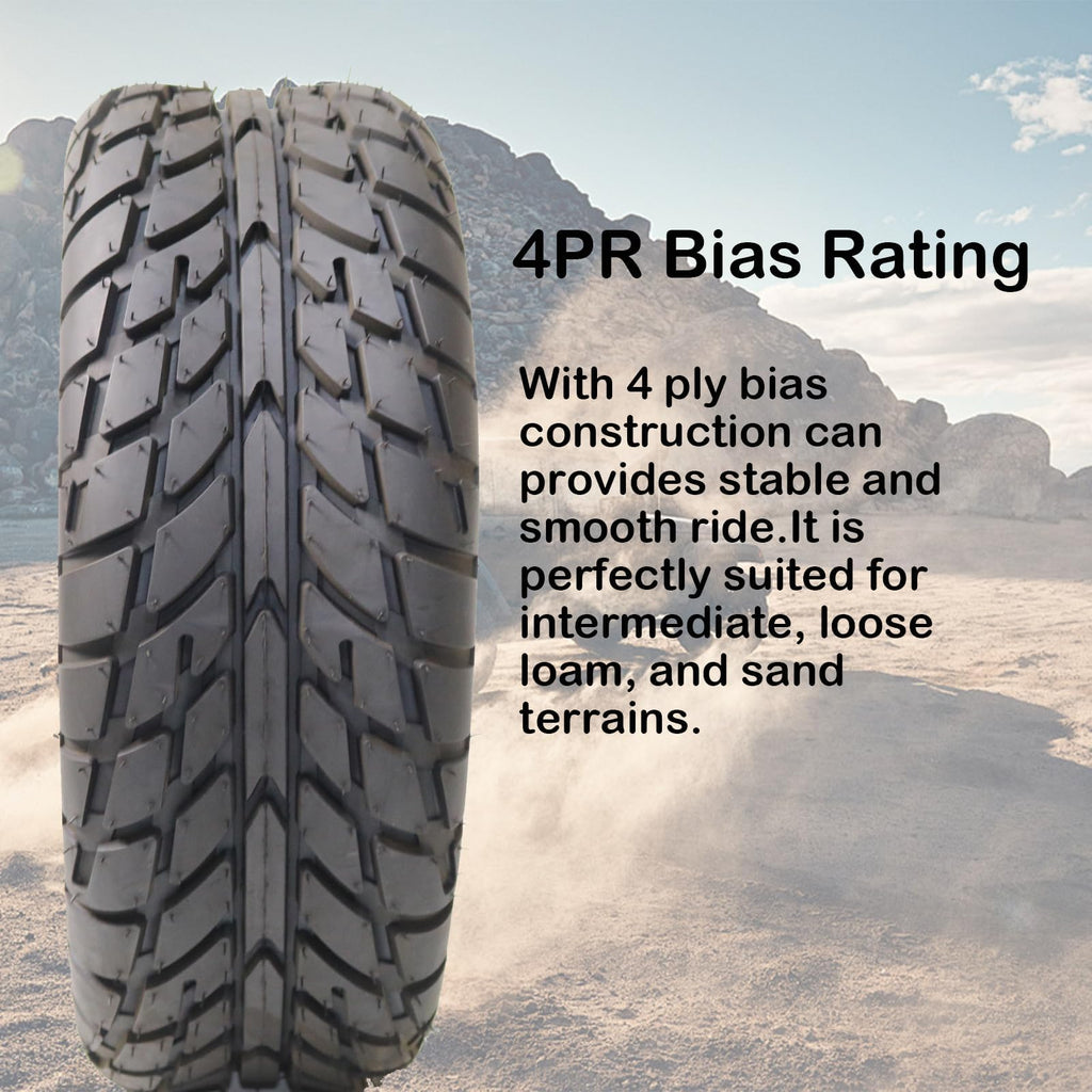 19x7-8 Set of 2 All Terrain Tubeless ATV Tires Y134766
