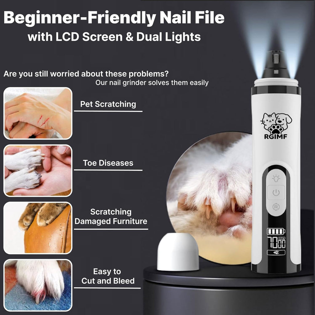 Dog Nail Grinder with Light B7370