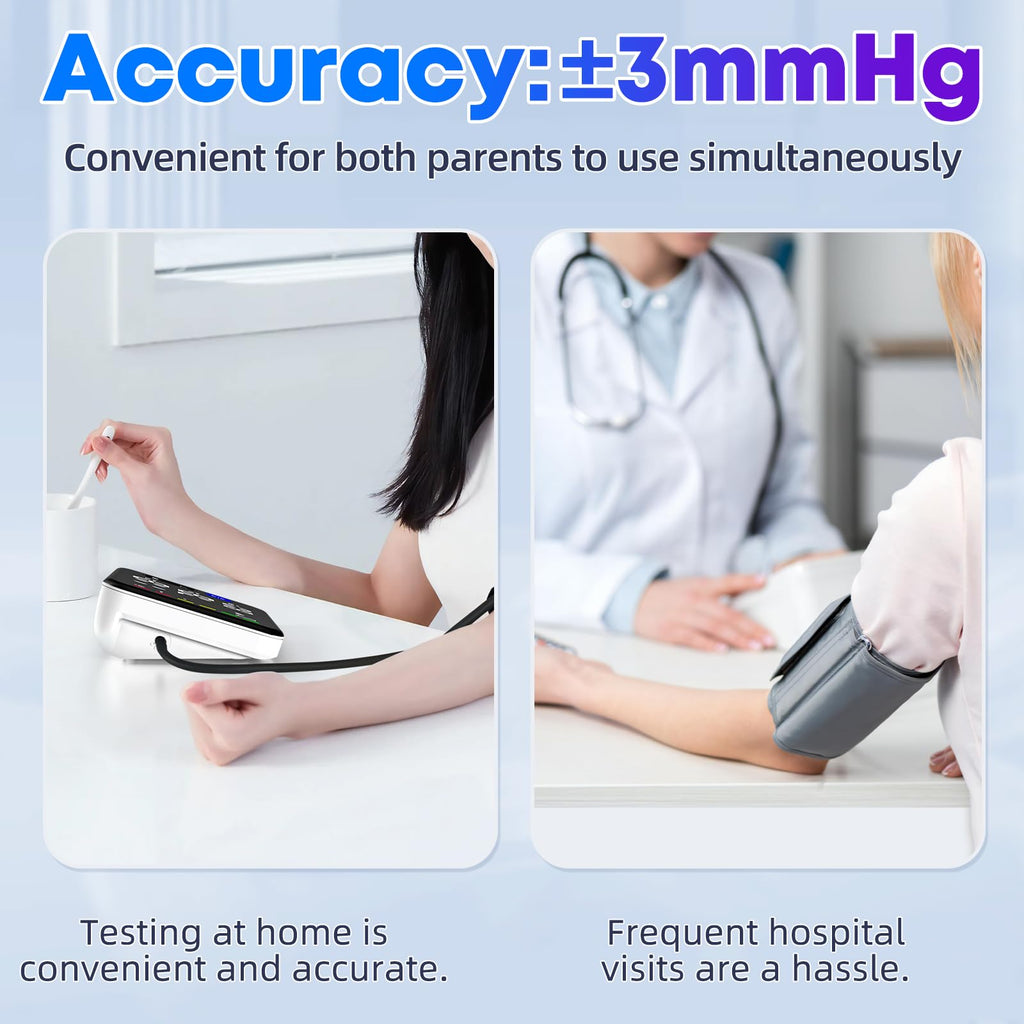 Automatic Upper Arm Blood Pressure Monitor with 2 Size Cuffs M186387