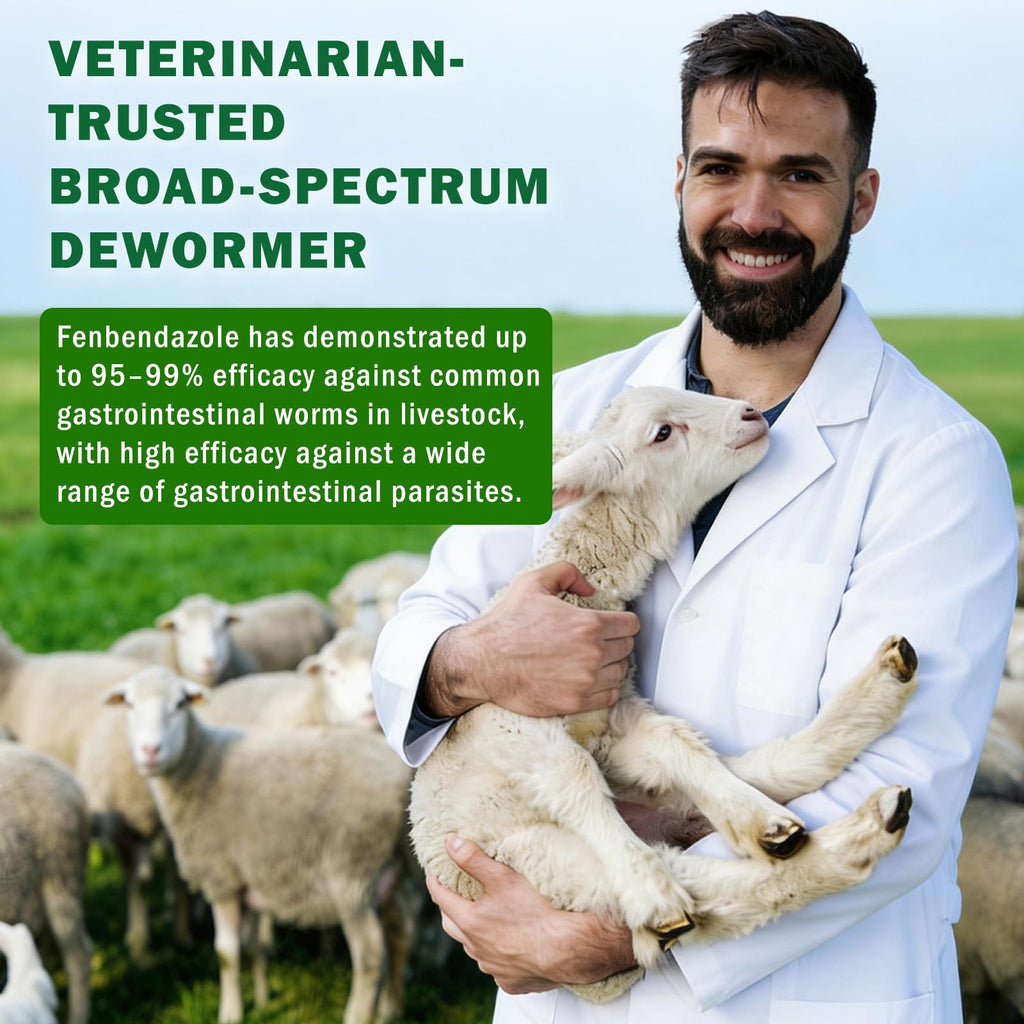 Fenbendazole Dewormer Liquid for Goat & Sheep W952
