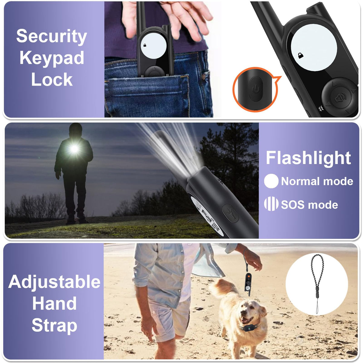 Wireless Dog Fence for 2 Dogs with Waterproof Collar S4619