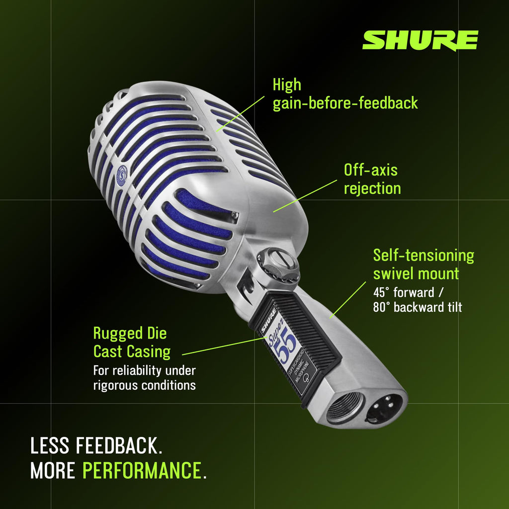 Supercardioid Dynamic Vocal Microphone S993