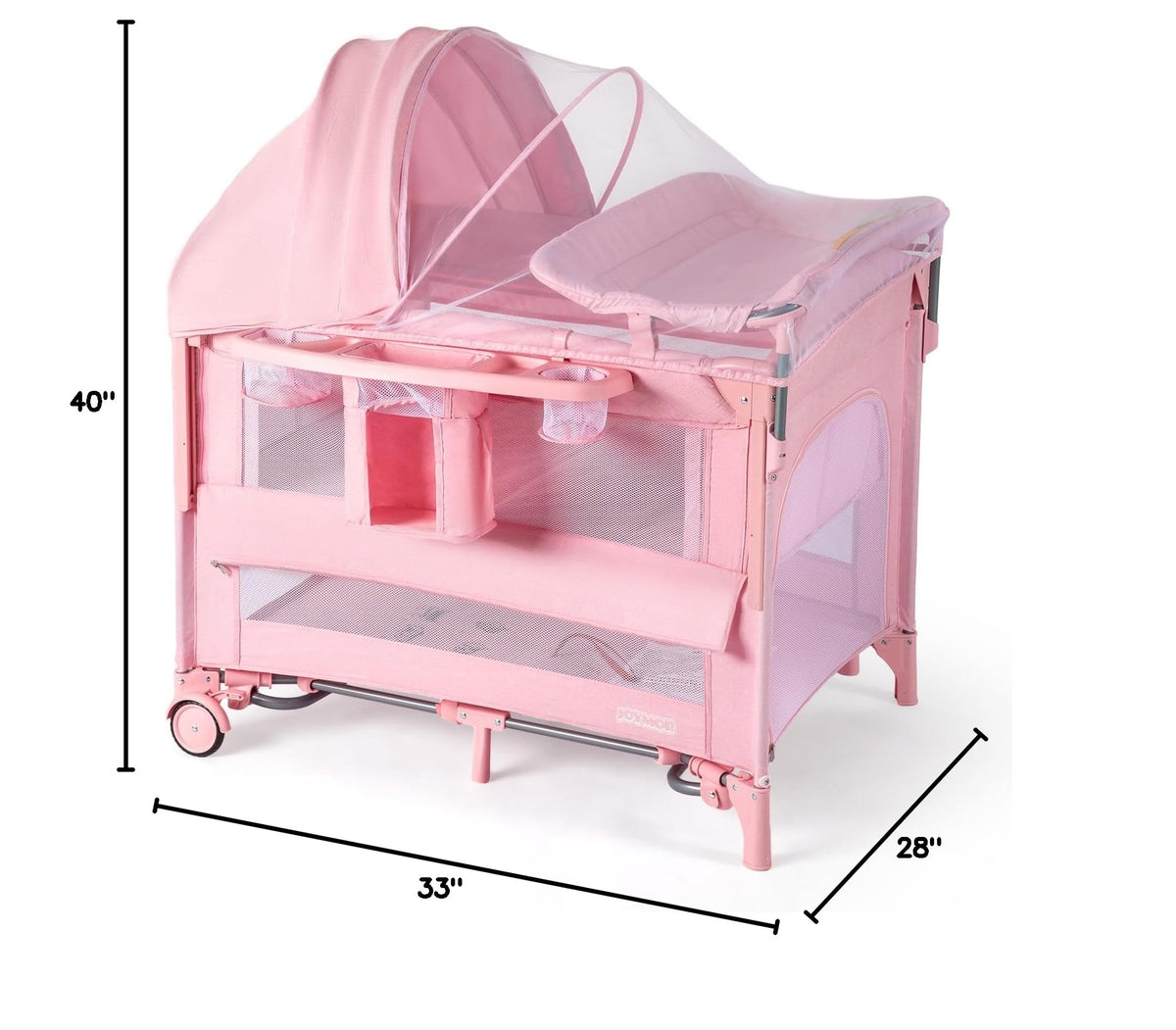 9 in 1 Bedside Bassinet with Changing Table Z8288