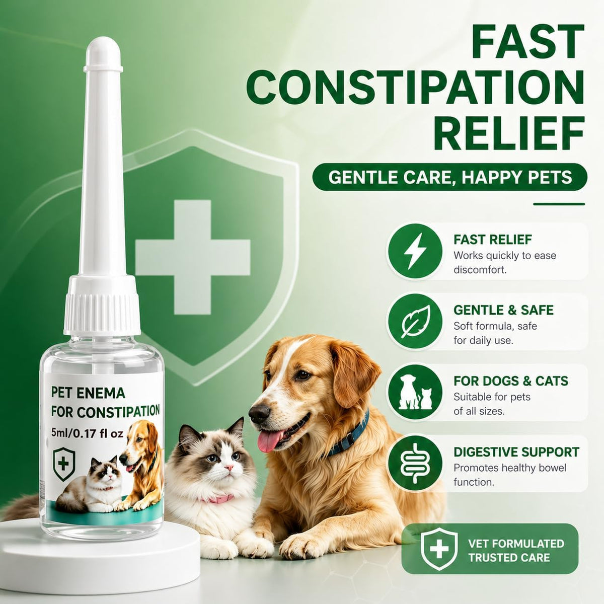 Disposable Enema Kit for Cats and Dogs 4 Pack D32334