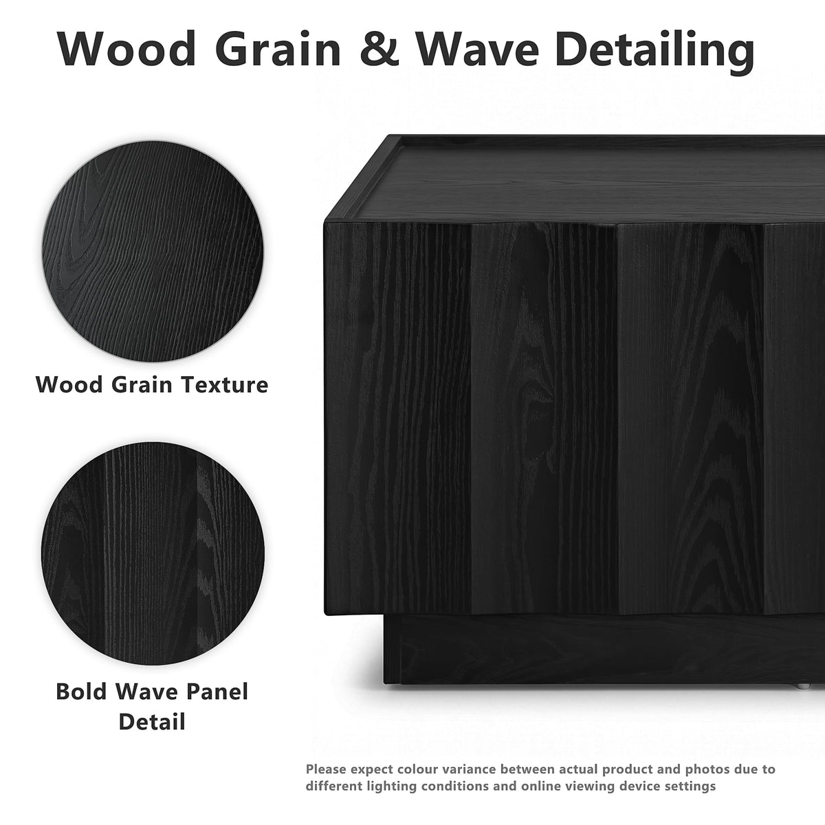 Square Coffee Table with Storage B860302