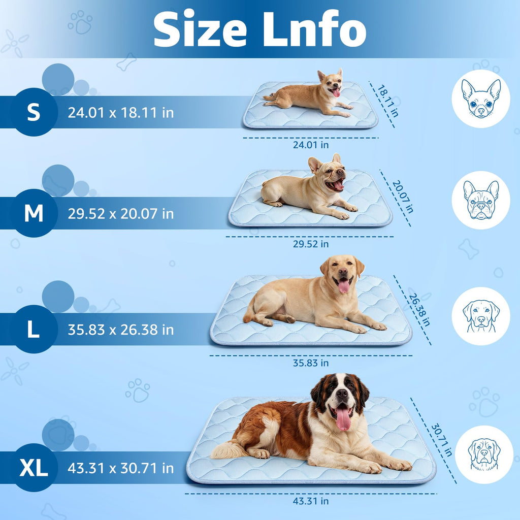 Ice Silk Waterproof Cooling Pet Mat U599