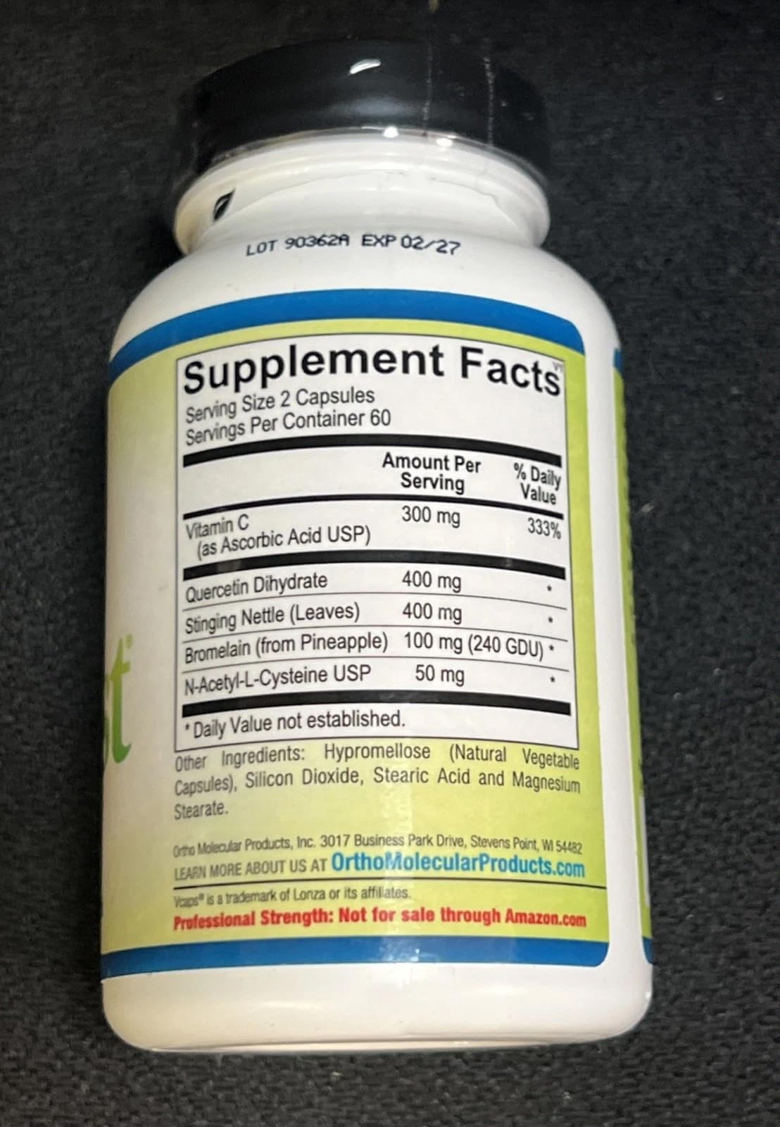 Natural D-Hist 120 Capsules X8875