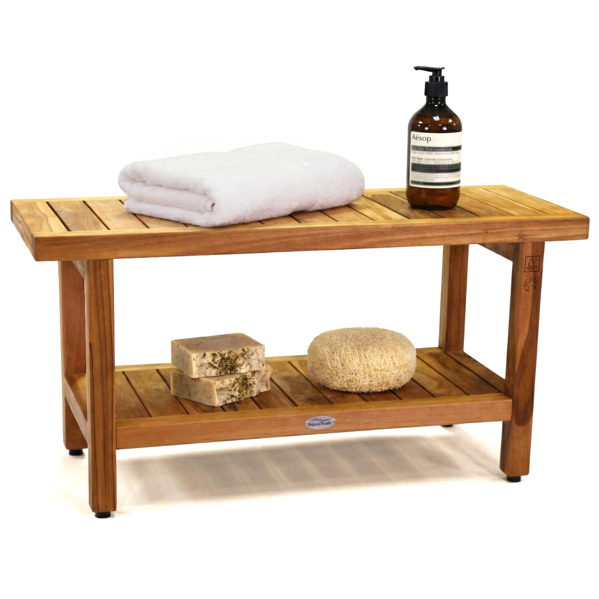 Teak Shower Bench O3048