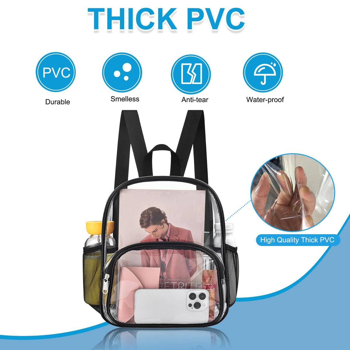 Clear Backpack T3831