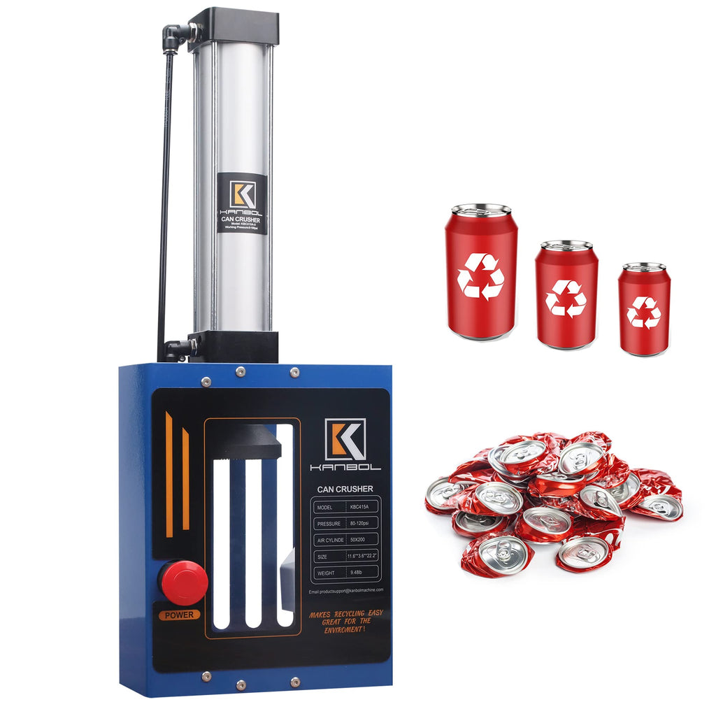Pneumatic Air Powered Aluminum Can Crusher A331