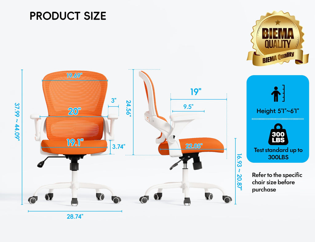 Ergonomic Office Chair with Back Support F185487