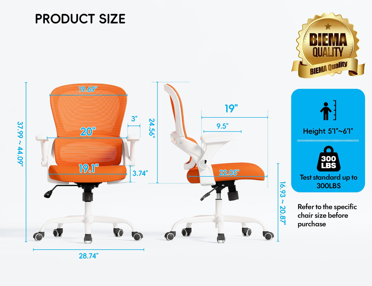 Ergonomic Office Chair with Back Support F185487